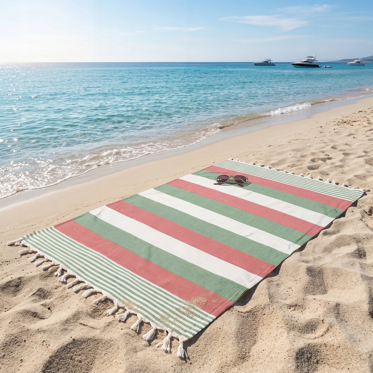 Ręcznik plażowy Peri Hamam delikatny dla skóry i dzieci
