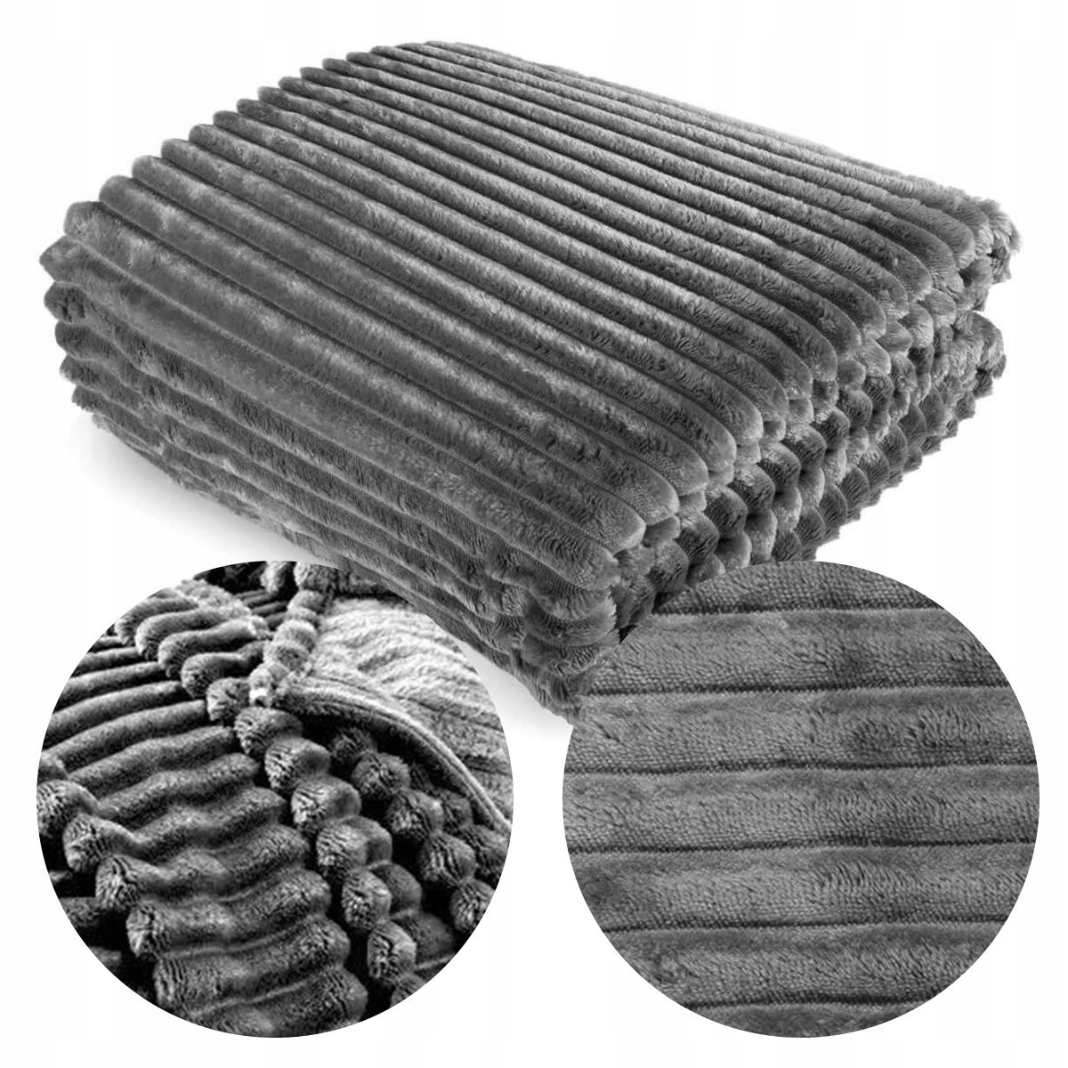 Koc Cadence – stylowy design z tłoczonymi pasami