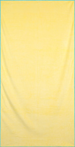Towel 80 x 160 Microfiber Iga Yellow 380 g/m2