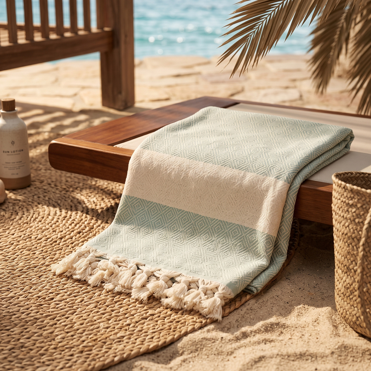 Ręcznik plażowy Peri Hamam Elmas – komfort dla skóry