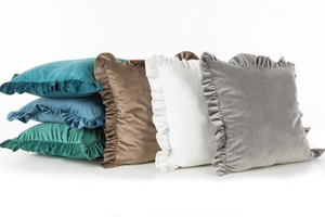 Decorative pillowcase 45 x 45 VELVET 35/E Mint