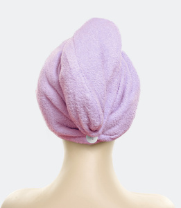 Turban 65 x 25 Ręcznik Mikrofibra Aki Lawenda