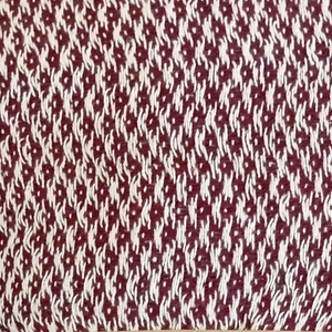 Koc 150 x 200 Bawełniany Boho Aredo 14 Bordo