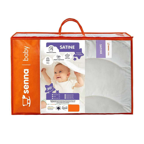 Komplet SATINE Baby 100x135 + 40x60 Senna 4 Pory 40x60