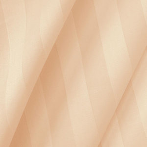 Poszewka 40 x 40 Satyna Bambus STRIPE BEIGE