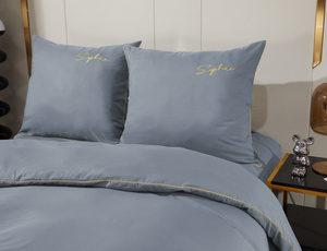 Bedding set 160 x 200 3 pcs with Areta 12 Embroidery