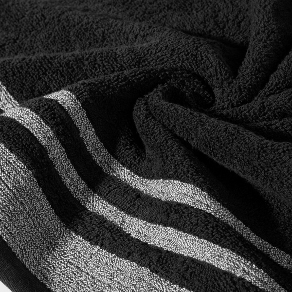Ręcznik 30 x 50 Kąpielowy Frotte Mery 10 Czarny