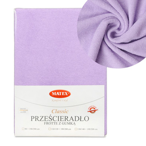 Prześcieradło 70 x 140 z Gumką Frotte CLASSIC 19