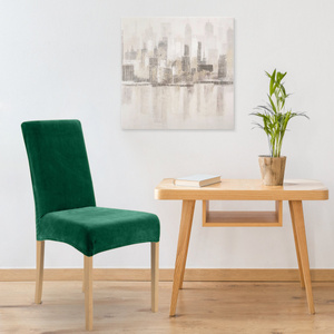 Pokrowiec na Krzesło Welur 35x55x30 Pokr04 C.Ziel