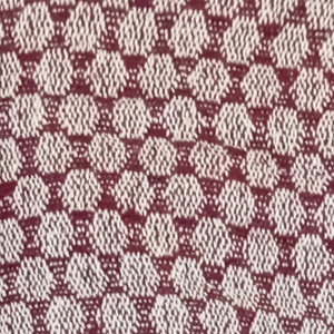 Koc 150 x 200 Bawełniany Boho Aredo 13 Bordo