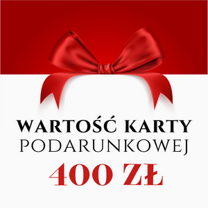 Karta Podarunkowa Voucher Bon o wartości 400 zł