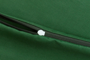 Poszewka Bawełna 50 x 50 Jednolita Ola Zieleń Butelkowa