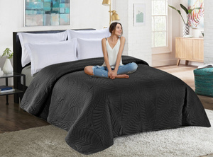 Bedspread 200 x 220 Embossed Microfiber Nicole 10