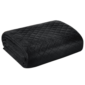 Narzuta 170 x 210 Pikowana Design91 Luiz3 Czarna