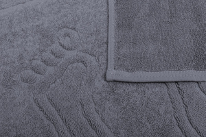 Bathroom Rug Sora 50 x 70 06 400 g/m2 Steel