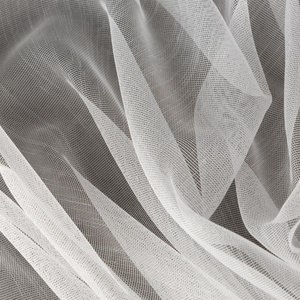 Decorative curtain Nice 140 x 270 Tape White