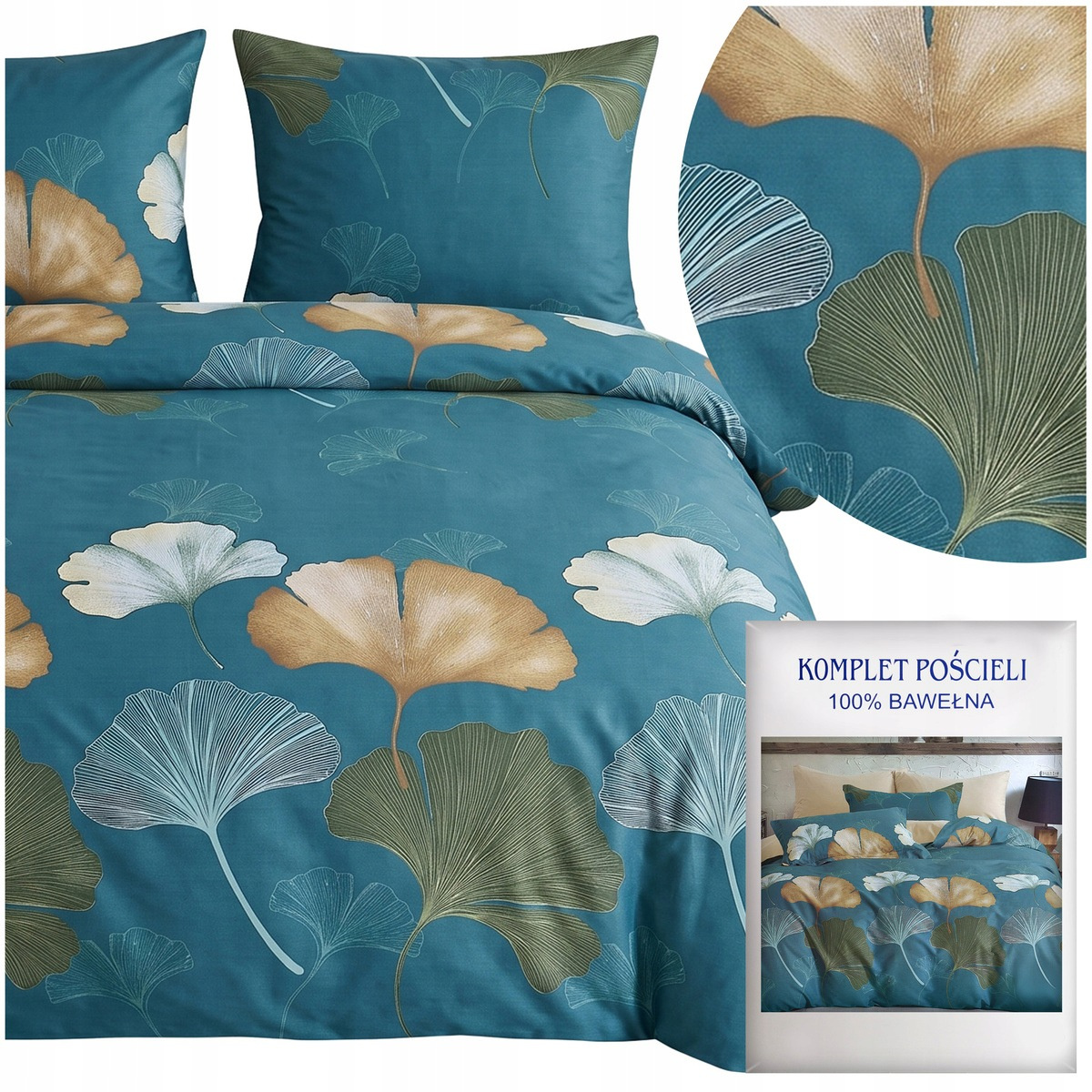Pościel satynowa AIDA 160x200 elegancki połysk i naturalna bawełna