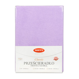 Prześcieradło 70 x 140 z Gumką Frotte CLASSIC 19