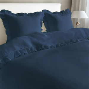 Bedding 220 x 200 3 pcs Pure Cotton with Ruffles 08