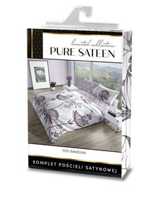 Pościel 140 x 200 2cz Satynowa Pure Sateen 011