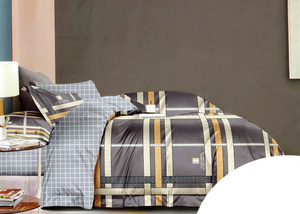 Bedding 200 x 220 3pc Satin Cotton No. A1524