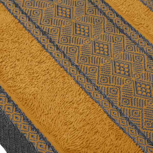 Ręcznik 70 x 140 Bawełna Panama 500g/m2 Musztarda