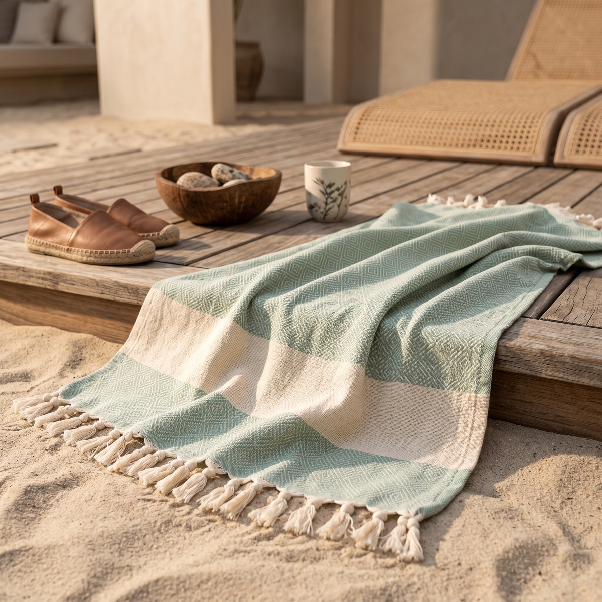 Ręcznik plażowy Peri Hamam Elmas – uniwersalne zastosowanie