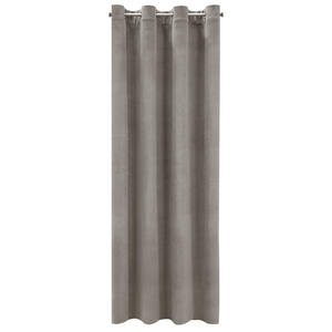 Curtain 140 x 250 Decorative Velvet Milo Ash