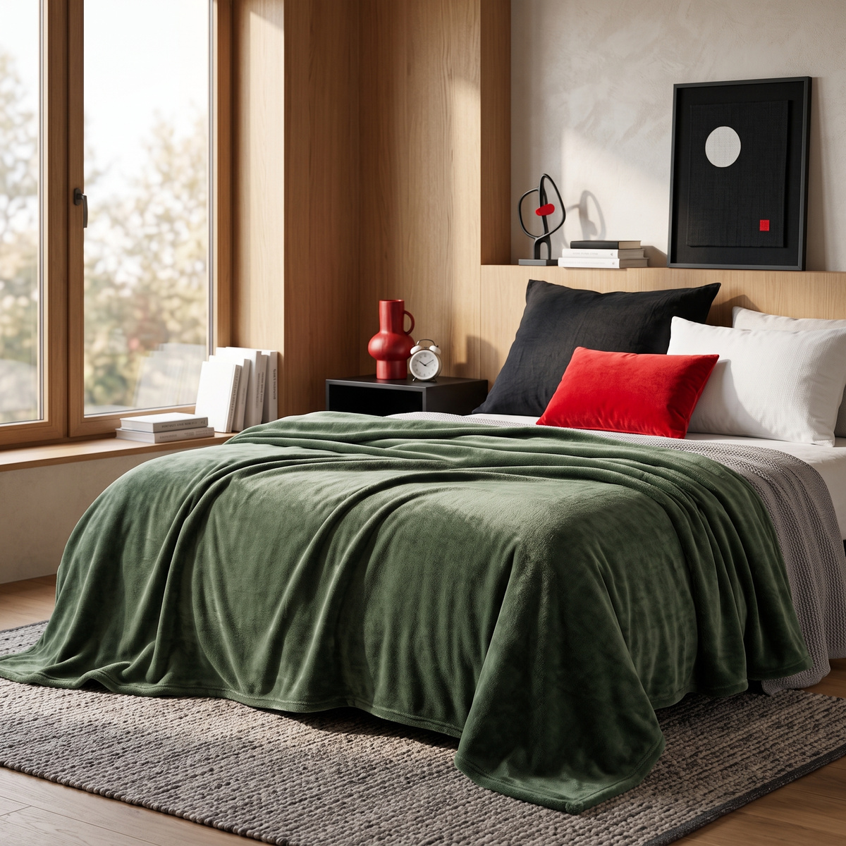 Koc Juana zielony – ponadczasowy design i uniwersalny styl