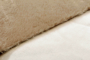 Rug 60 x 90 Soft Plush Fur Rabbit 105