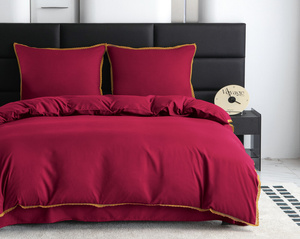 Bedding 160 x 200 3 pcs Smooth with Lace Brandon 03