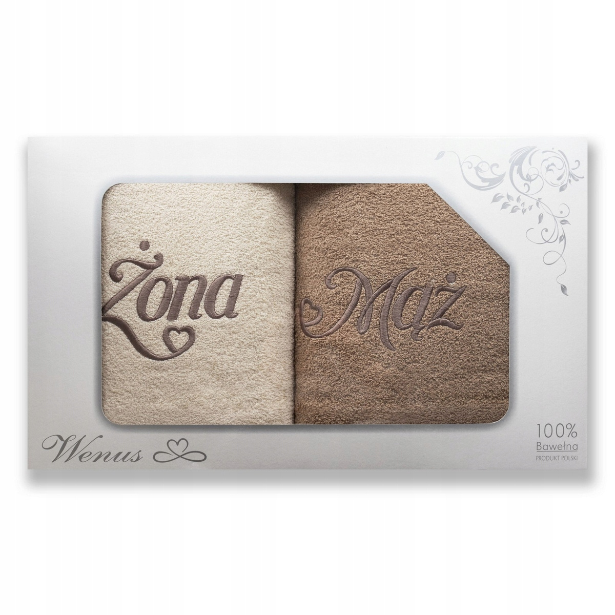Komplet ręczników Carol – naturalna bawełna