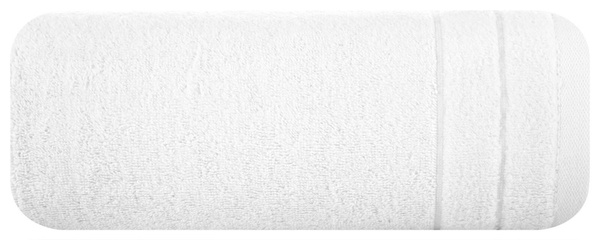 Ręcznik 50 x 90 Bawełna Damla 01 500 g/m2 Biel