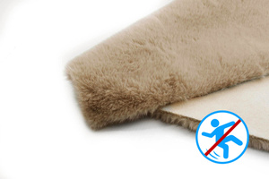 Rug 60 x 90 Soft Plush Fur Rabbit 105