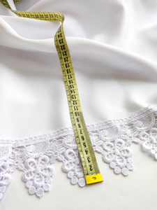 Obrus Plamoodporny z Gipiurą Koronką Biały 120x280