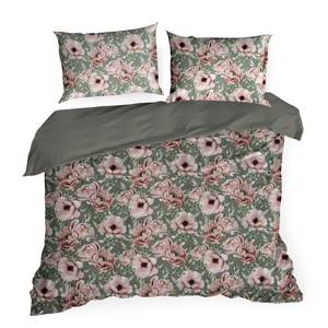 Pościel 160 x 200 3cz Satyna Bawełniana Spring 53