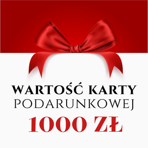 Karta Podarunkowa Voucher Bon o wartości 1000 zł