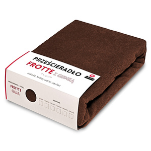 Prześcieradło 120 x 200 Frotte z Gumką Gaja 23