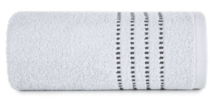 Ręcznik Kąpielowy Fiore (02) 50 x 90 Srebrny