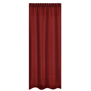 Curtain 140 x 270 Decorative Tape Viva Red