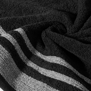 Ręcznik 50 x 90 Kąpielowy Frotte Mery 10 Czarny