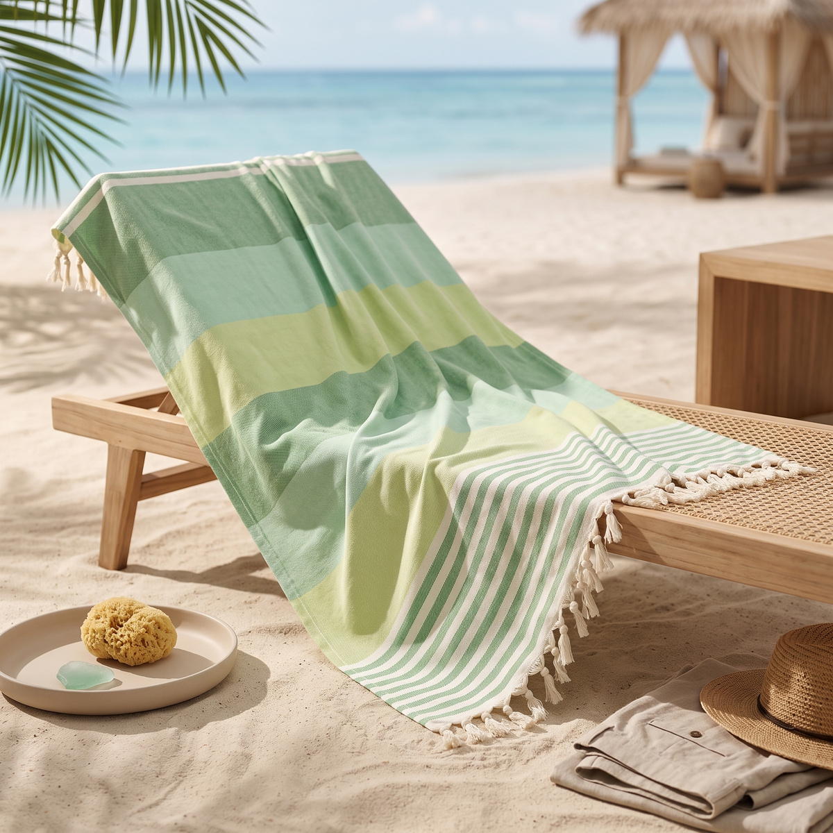 Ręcznik plażowy Peri Hamam delikatny dla skóry dzieci