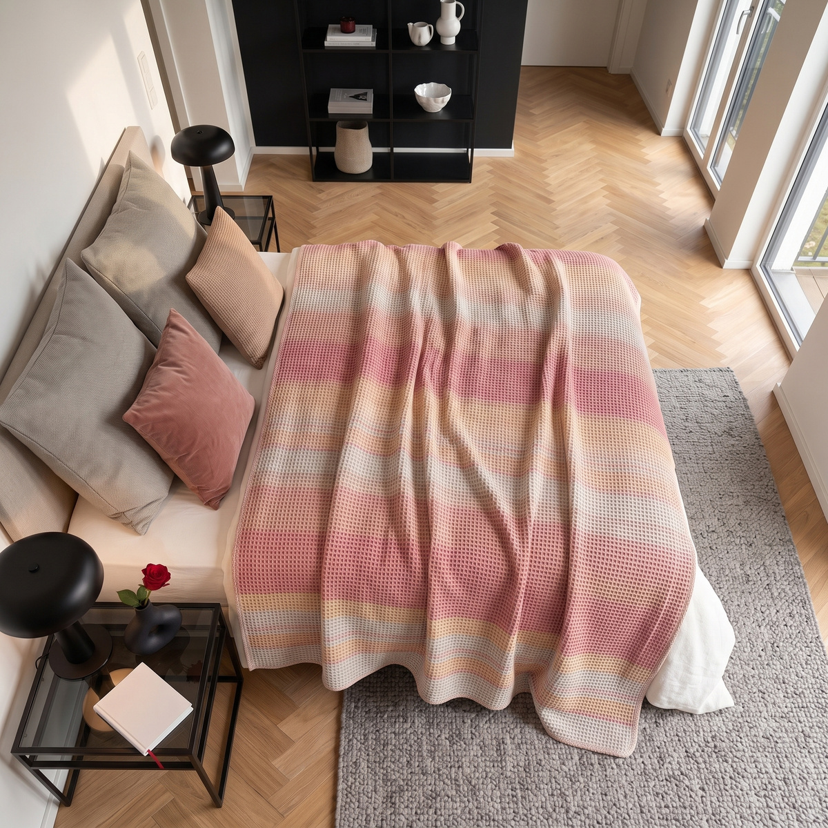 Koc Elif – optymalne wymiary i styl boho wzór 19
