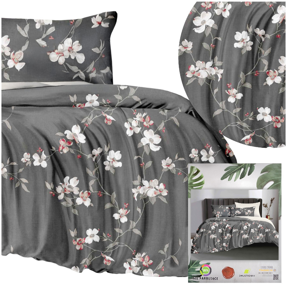 Pościel Joana 140x200 – dwustronny design kompletu
