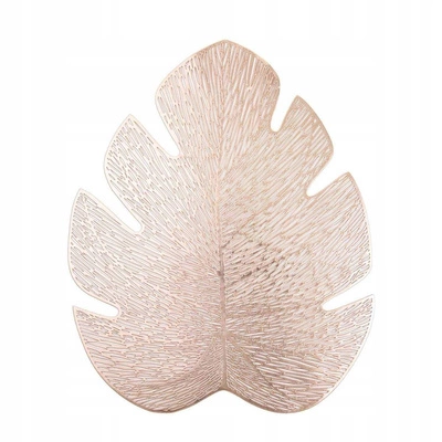 Podkładka 44 x 36 Dekoracyjna Monstera Rose Gold