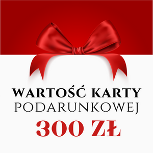 Karta Podarunkowa Voucher Bon o wartości 300 zł