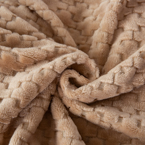 Blanket 160 x 200 Microfiber Embossed Gediz 03