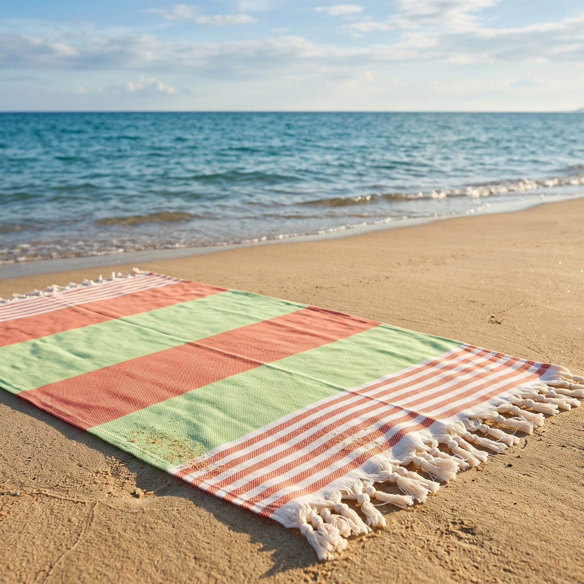 Ręcznik plażowy Peri Hamam kompaktowy format w podróży