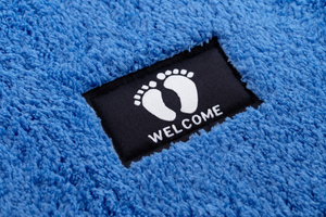 40 x 60 Bathroom Microfiber Rug Welcome 07