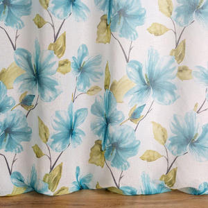 Sofia Decorative Curtains 140 x 250 Blue Splendor